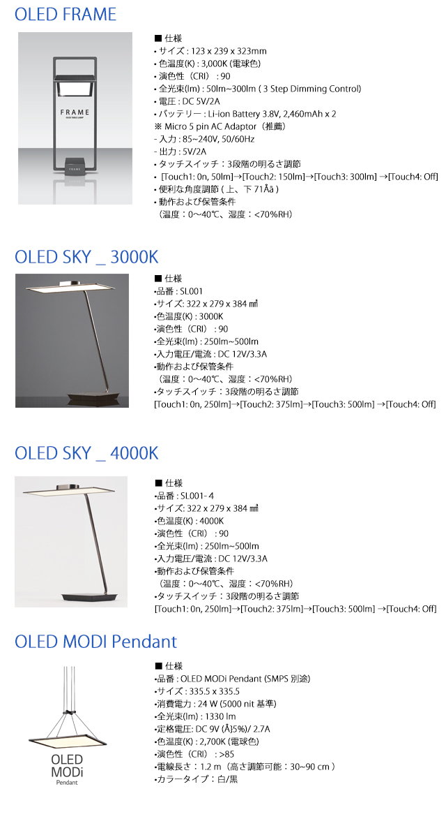 OLED(有機EL)
